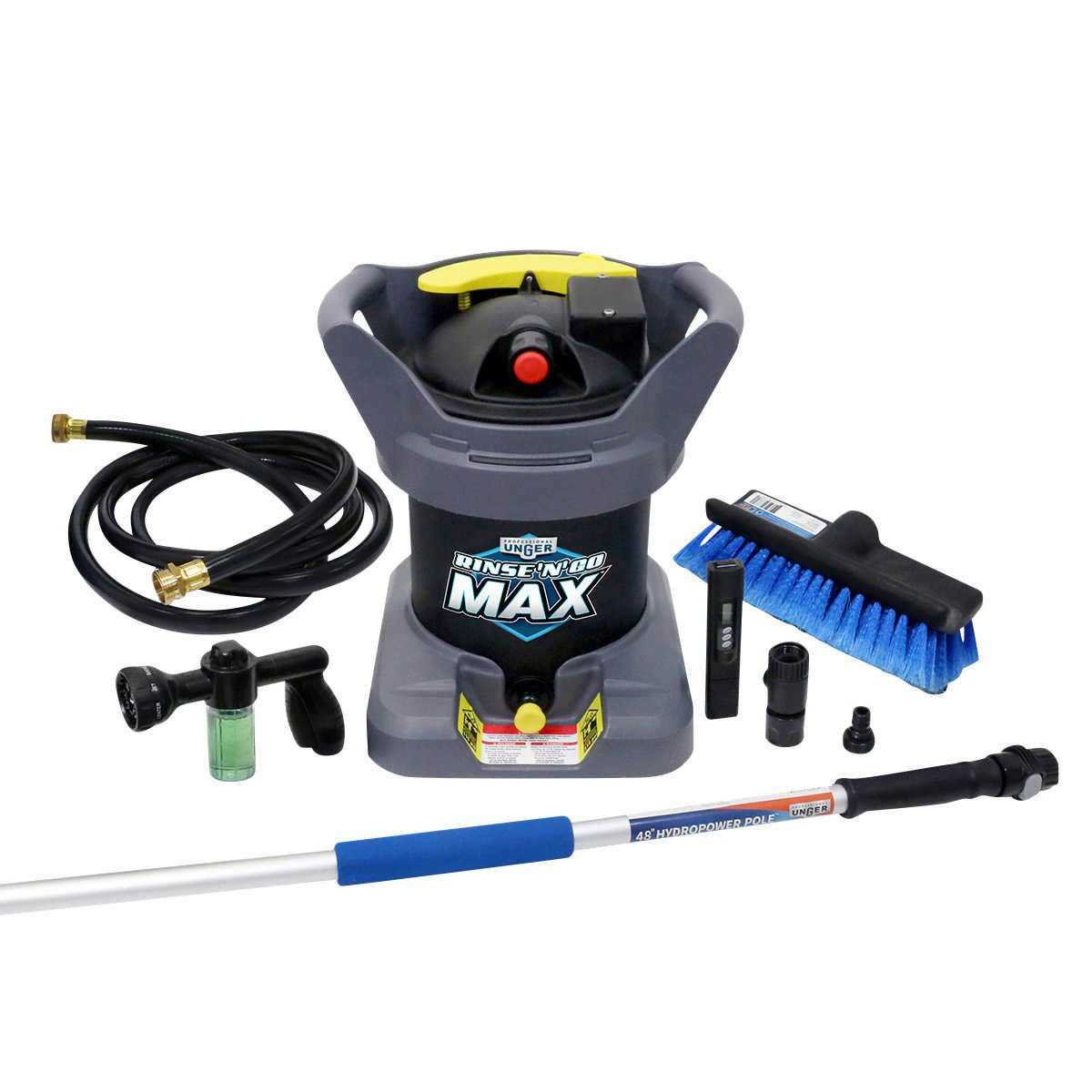 Unger Rinse ‘n’ Go Spotless Car Washing System with Deionization Filter - Cheap Fitting