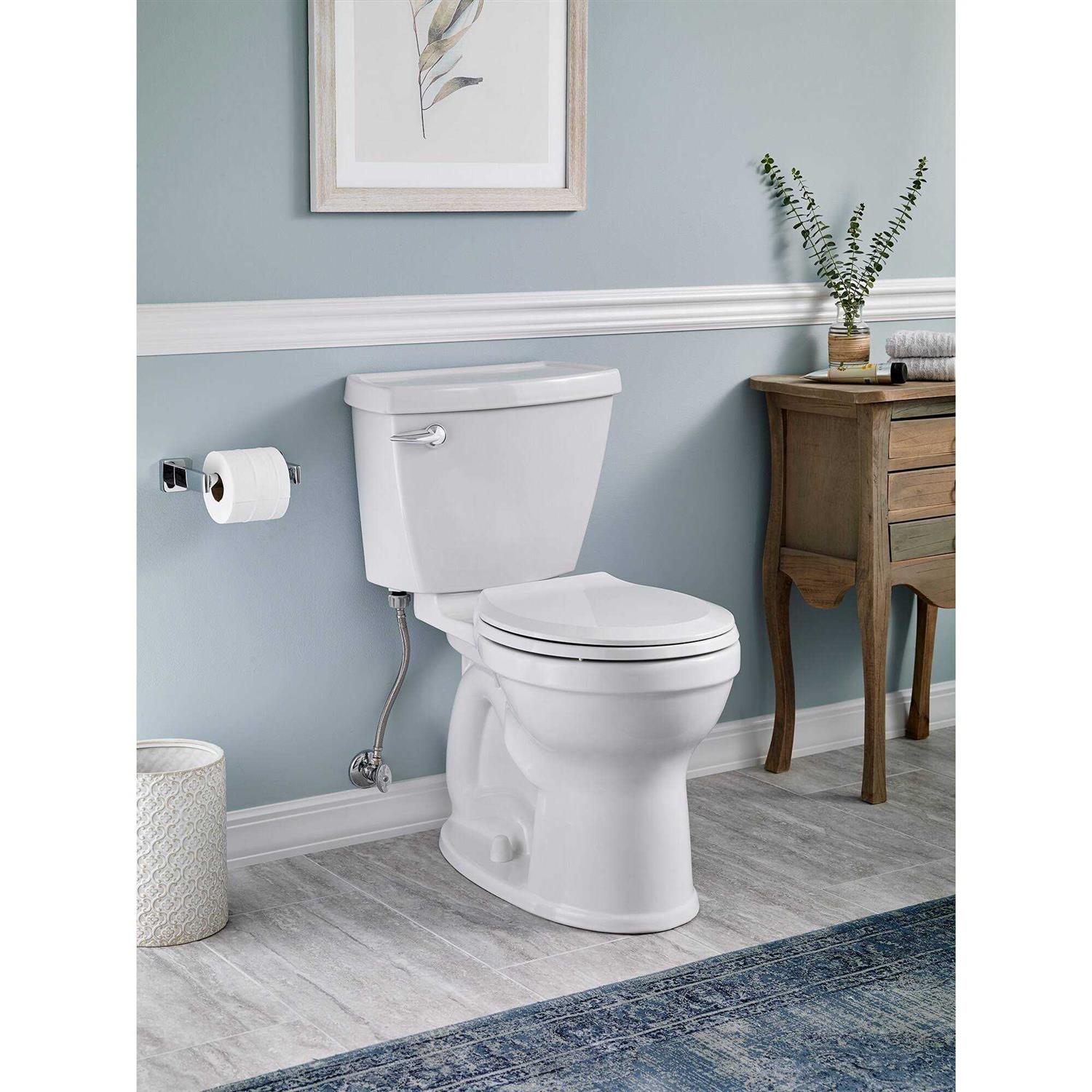 American Standard Champion 1.28-GPF White Round Comfort Height 2-piece 731BA101S.020 - Cheap Fitting