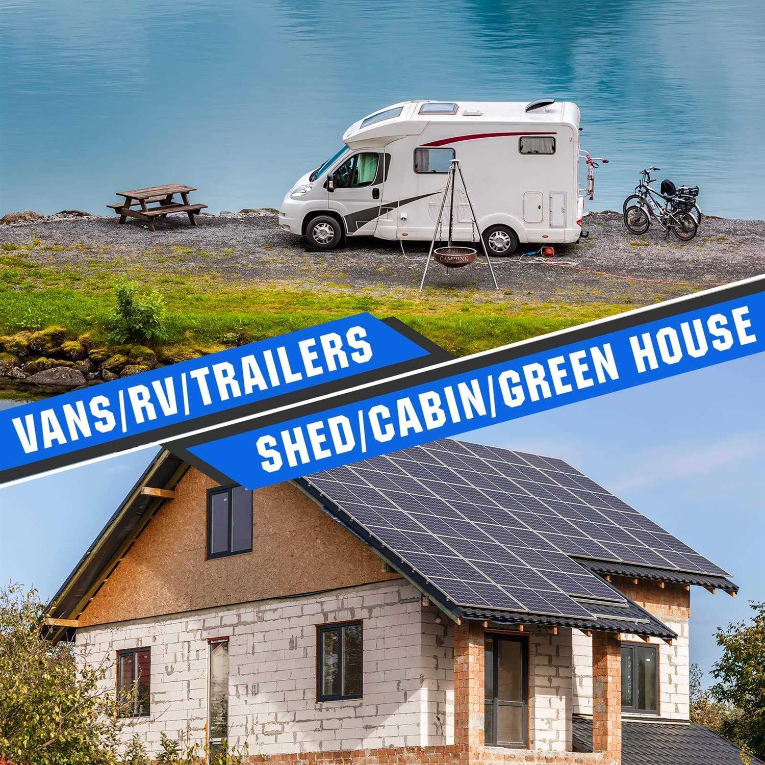 Eco-worthy 200 Watts 12 Volt/24 Volt Solar Panel Kit with High Efficiency Monocrystalline Solar Panel and 30a Pwm Charge Controller for Rv - Cheap Fitting