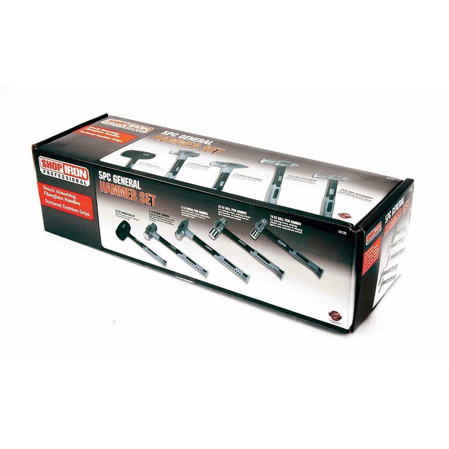 Titan 63125 5-Piece Hammer Set - Cheap Fitting