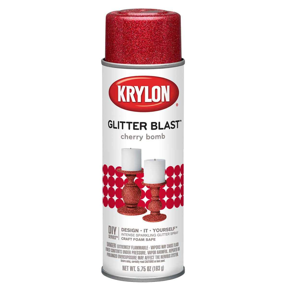 Grape Glitz Krylon Glitter Blast Glitter Spray Paint - Cheap Fitting