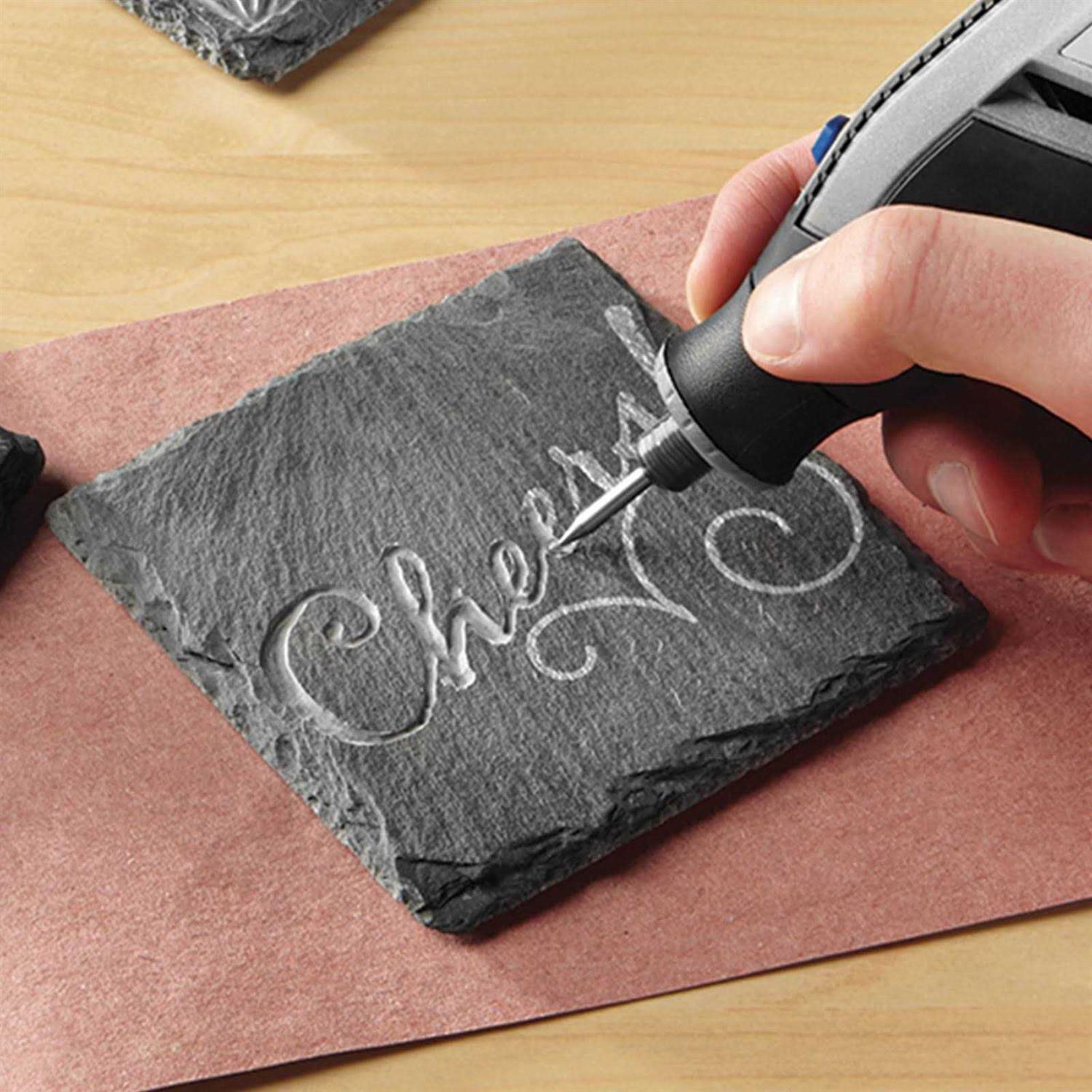 Dremel Glass and Stone Rotary Tool Accessory Kit 736-01 - Cheap Fitting