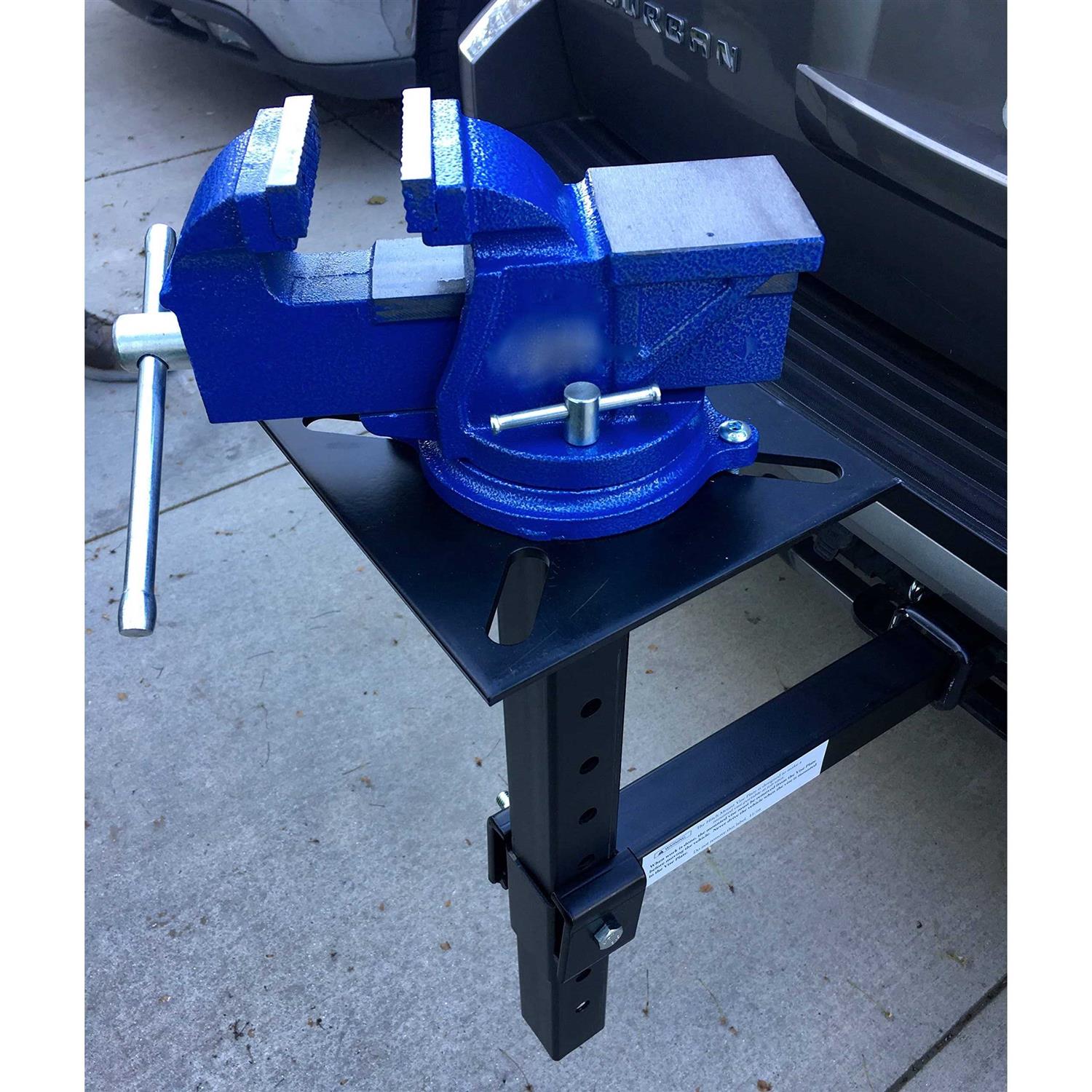 Maxxhaul 80356 Hitch Mount Vise Plate/Holder - Cheap Fitting