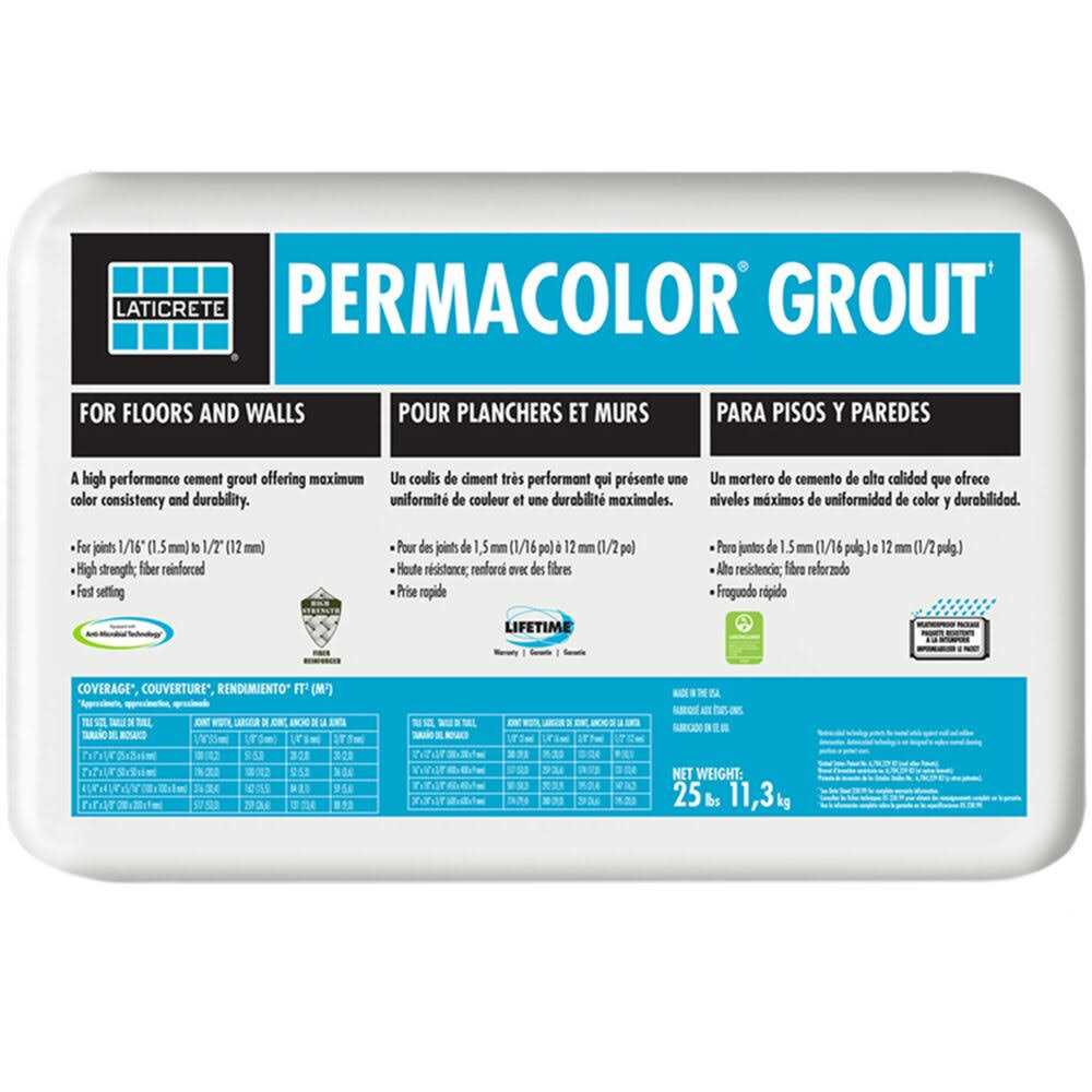Laticrete Permacolor Grout - Cheap Fitting