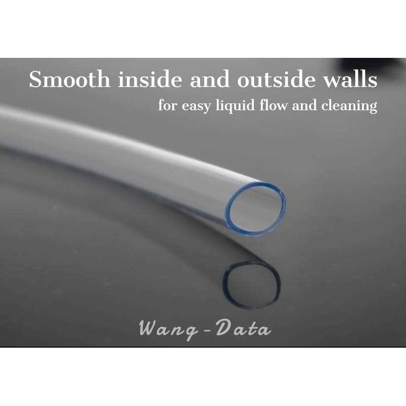 Wang-Data 50-FT Food Grade Vinyl Tubing - Cheap Fitting
