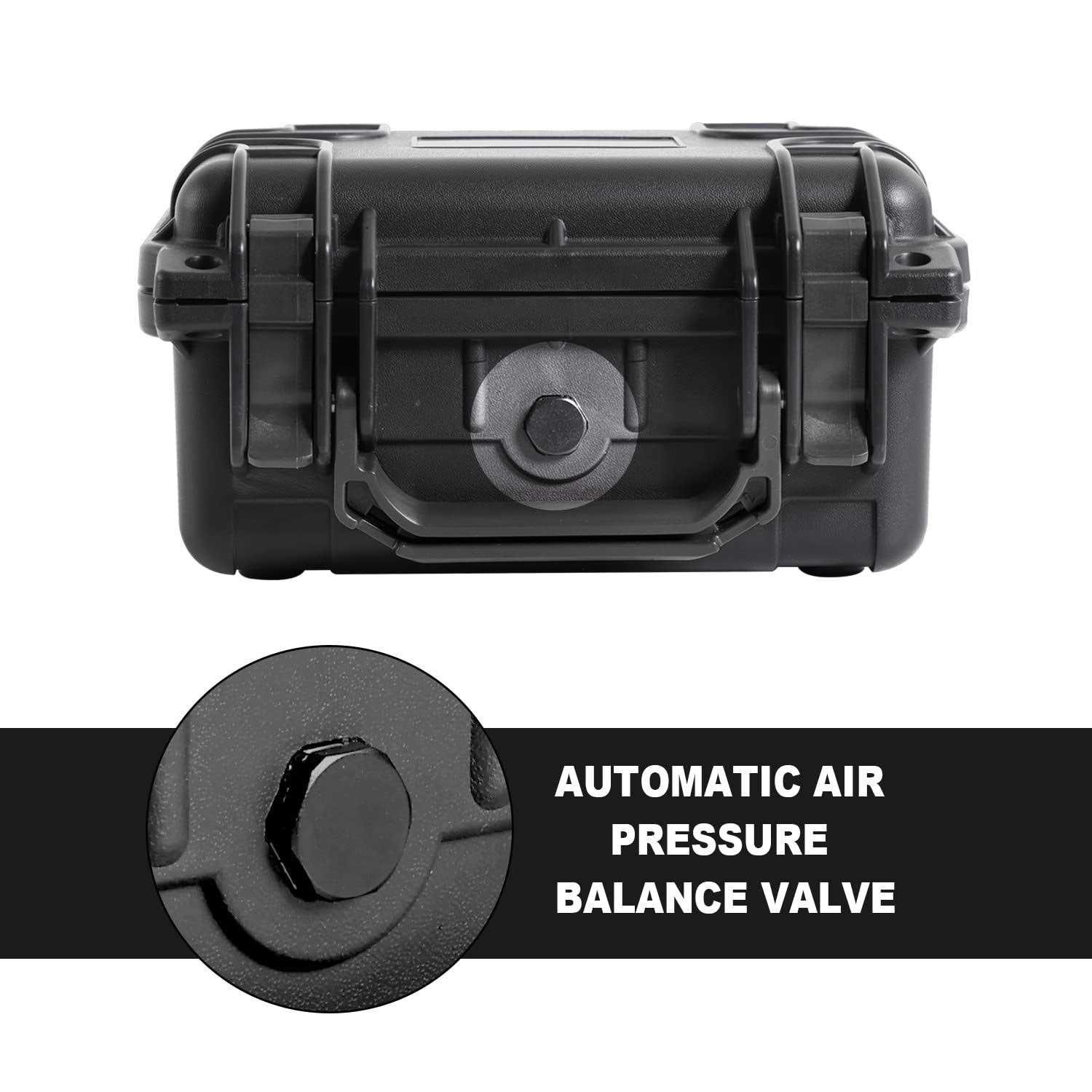 BIG RED AJFW611RR Torin Portable Plastic Tool Box with Foam Waterproof & Shockproof Protector Hard Case for Tools - Cheap Fitting