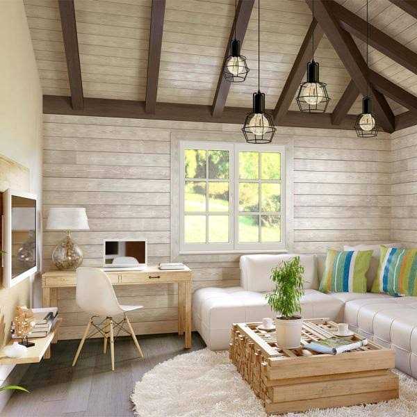 UFP-Edge 1 in. x 6 in. x 6 ft Charred Wood Pine Shiplap Board - Cheap Fitting