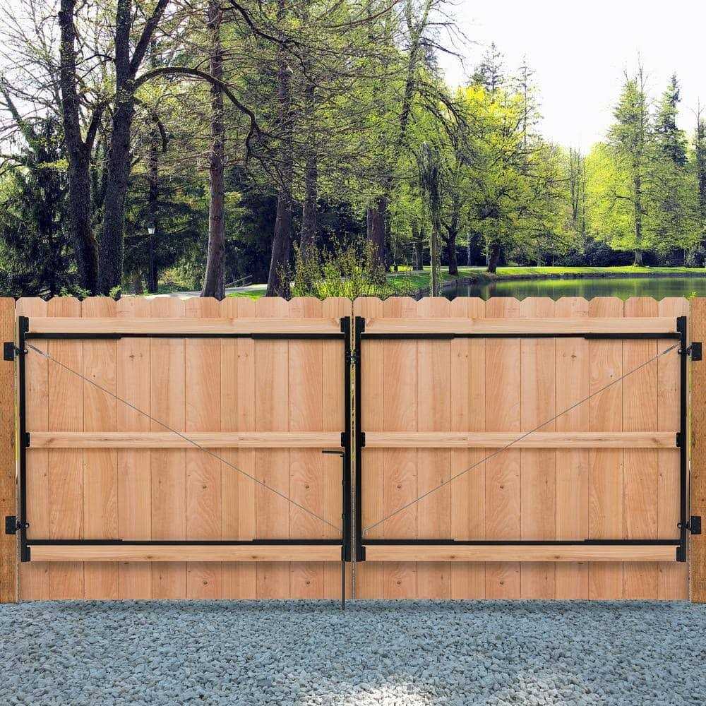 Adjust-A-Gate 3-Rail 60 in. H/ 60 in.-96 in. W Kit-Contractor Series Double Drive Kit AG60-3-DD - Cheap Fitting