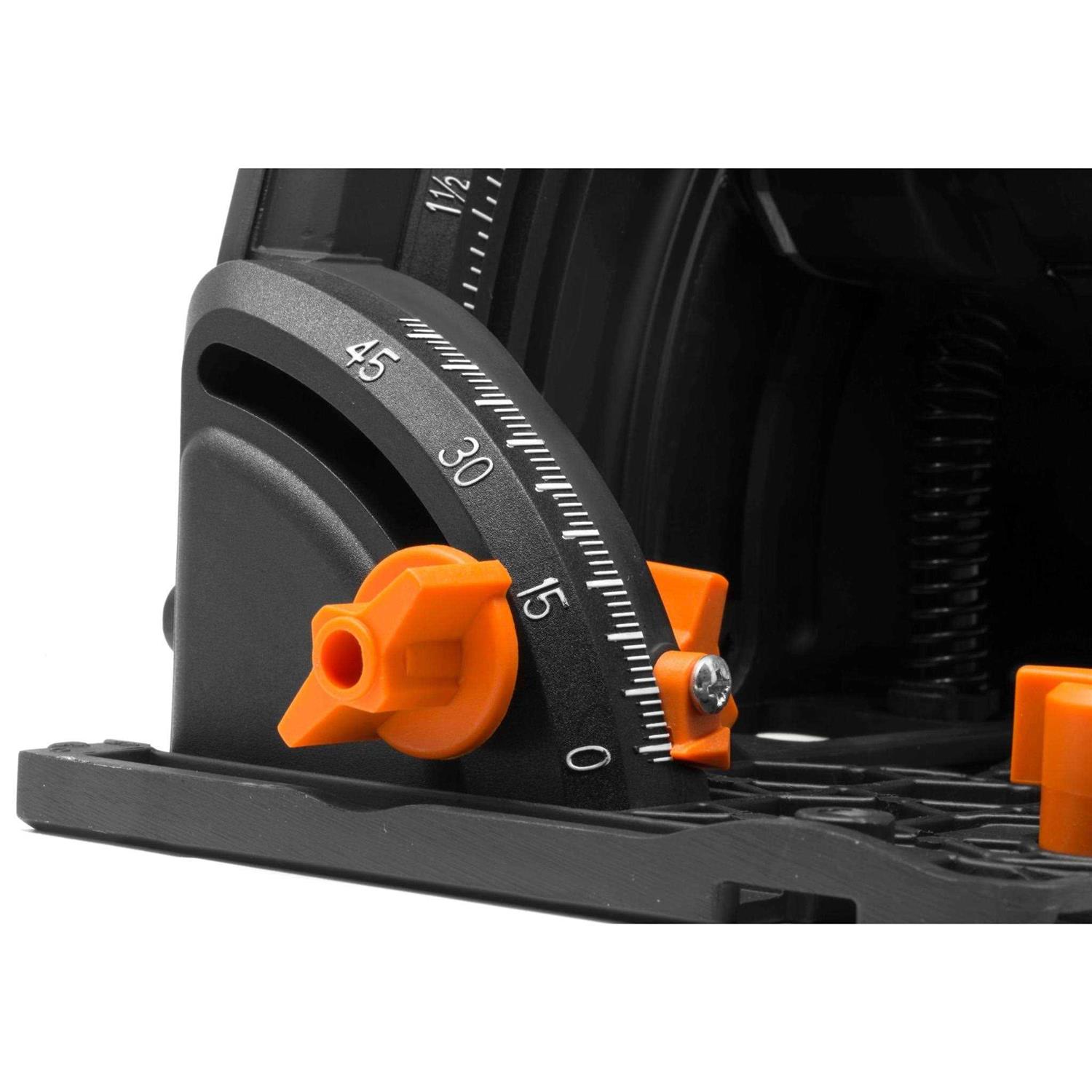 WEN 12-Amp 7-1/4-Inch Variable Speed Plunge Cut Circular Track Saw - Cheap Fitting