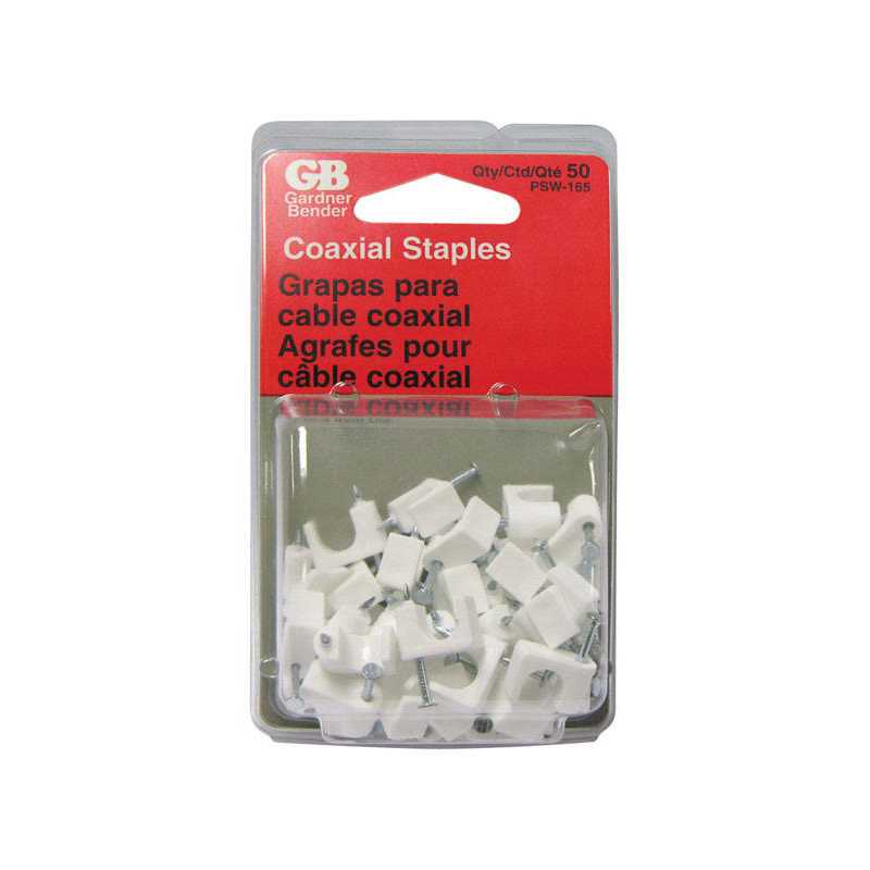 Gardner Bender Coaxial Staple PSW-165 - Cheap Fitting