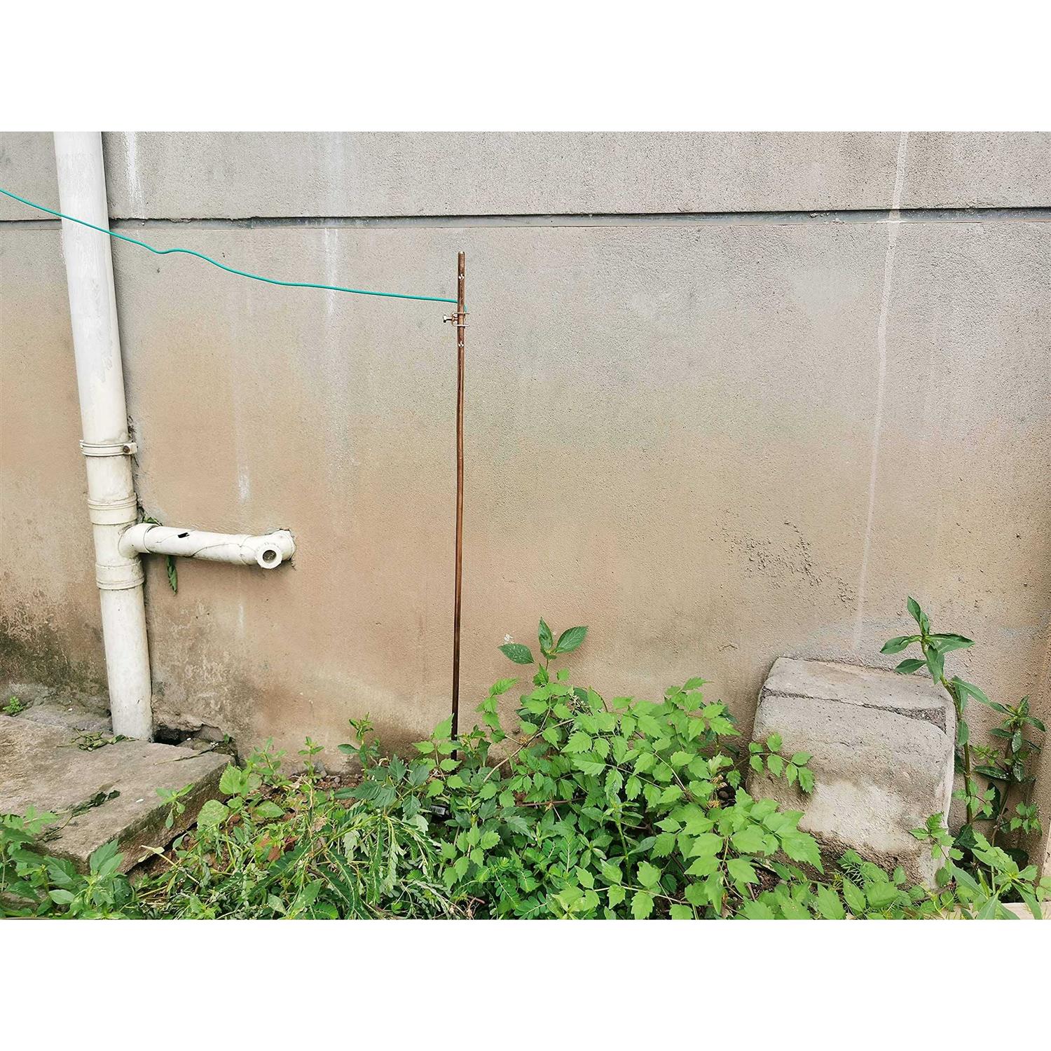 4’Ground Rod-with 15ft 12 AWG Ground Wire Tinned Copper UL Listed - Cheap Fitting