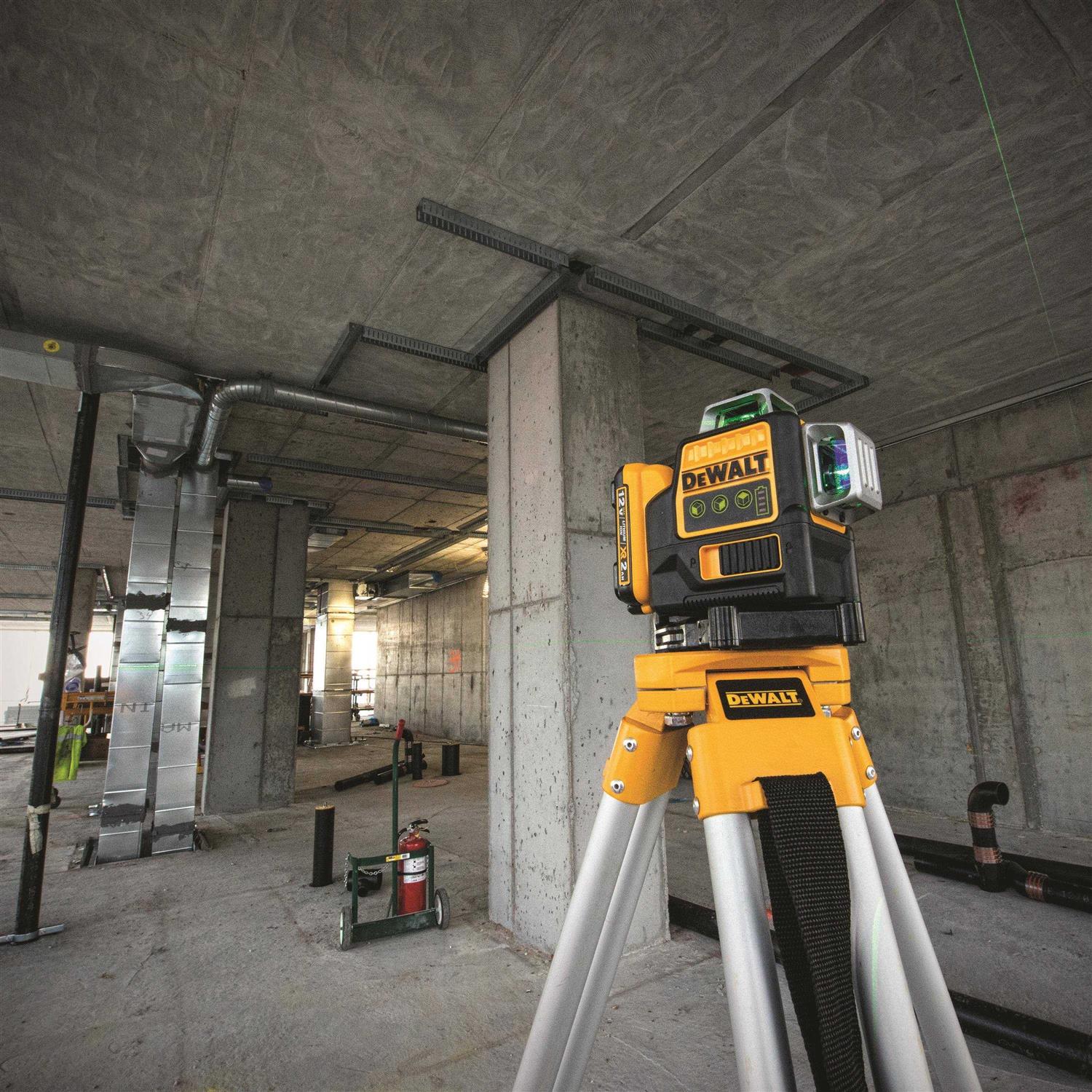 DeWalt DW089LG 12V MAX 3 x 360 Green Line Laser - Cheap Fitting