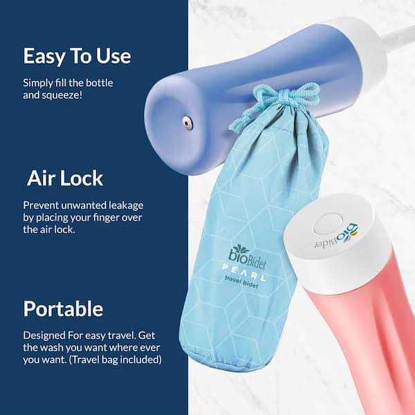 Bio Bidet Pearl Portable Handheld Personal Travel Bidet - Cheap Fitting
