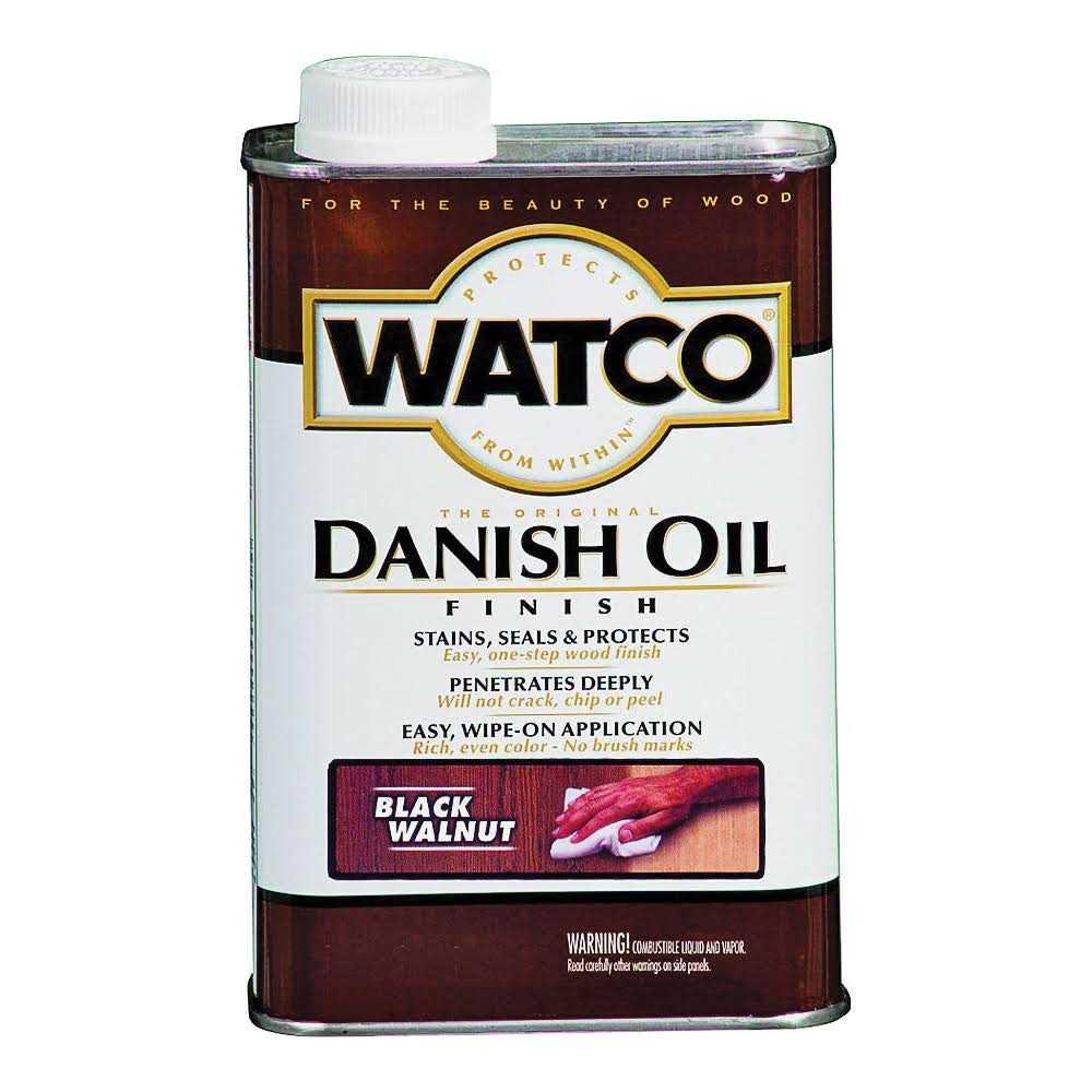 Watco 65351 Danish Oil Black/Walnut - Cheap Fitting