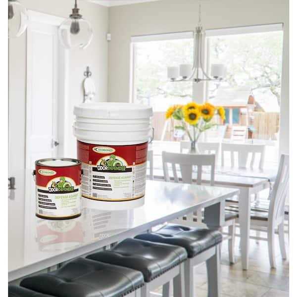 Ecobond EODP144001 1 Gal Odor Defender Smoke Eliminator u0026 Blocking Paint - Cheap Fitting