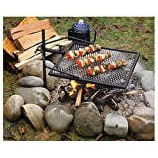 Adjust-A-Grill Camping Grill - Makes Outdoor Cooking Easier and Safer - Cheap Fitting