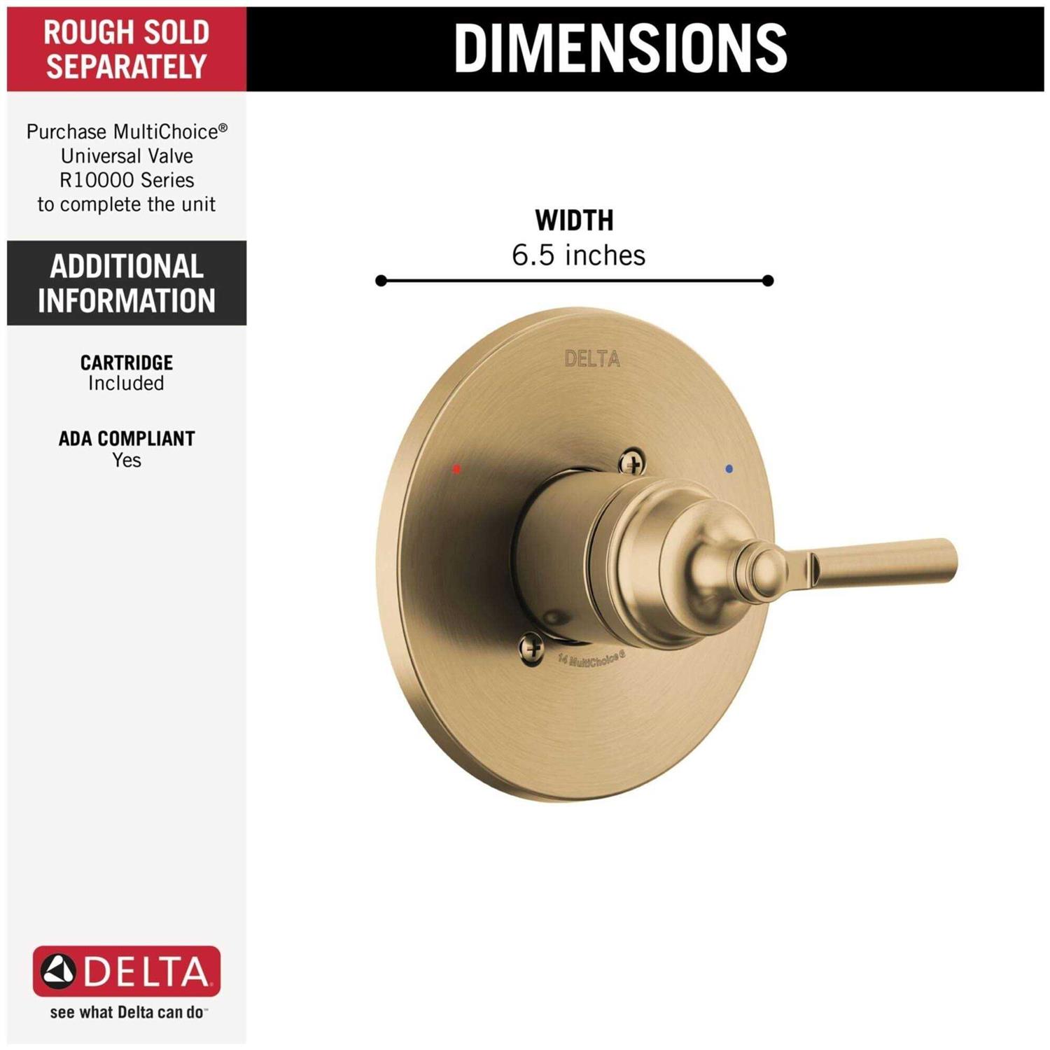 Delta Saylor Monitor 14 Series Valve Only Trim - Cheap Fitting
