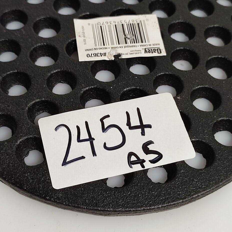 Oatey 6-1/4-in Cast Iron Round - Cheap Fitting