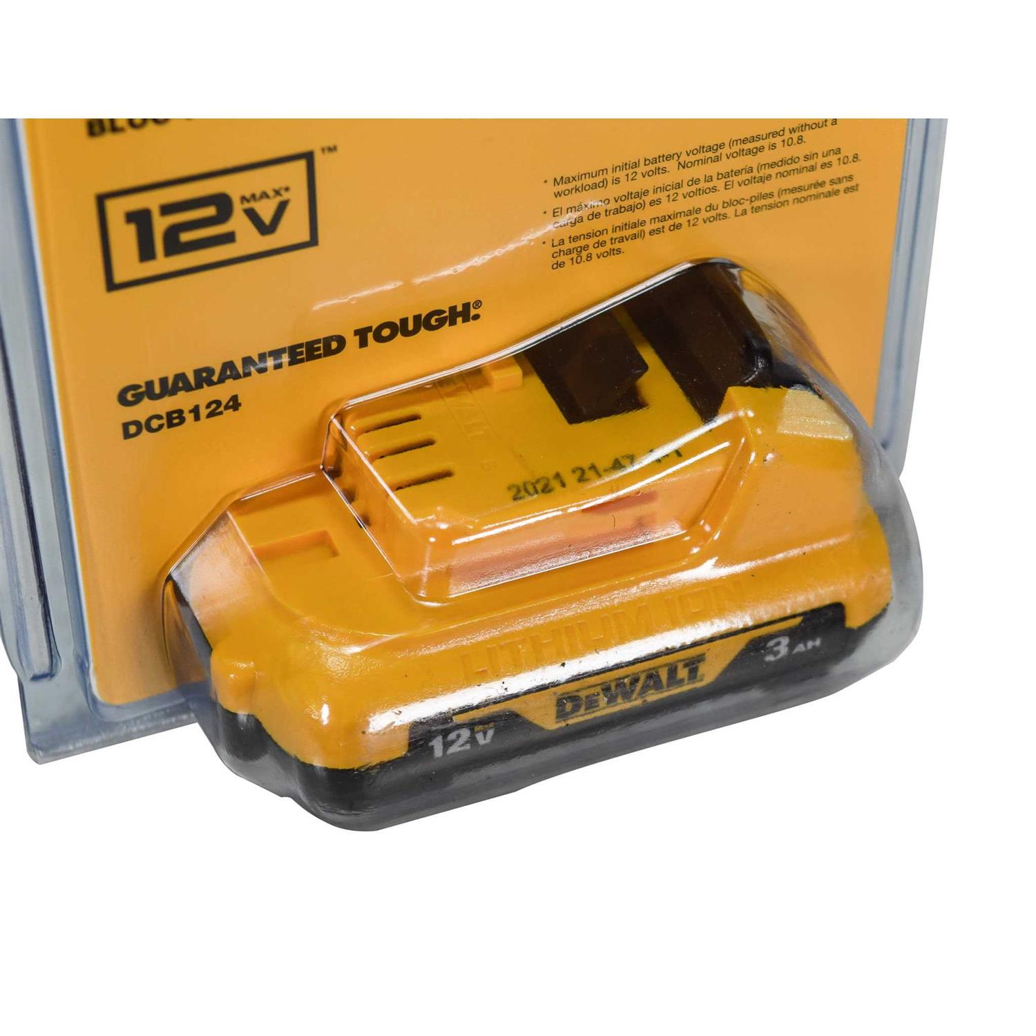 Dewalt DCB124 12V Max Lithium Ion Battery - Cheap Fitting