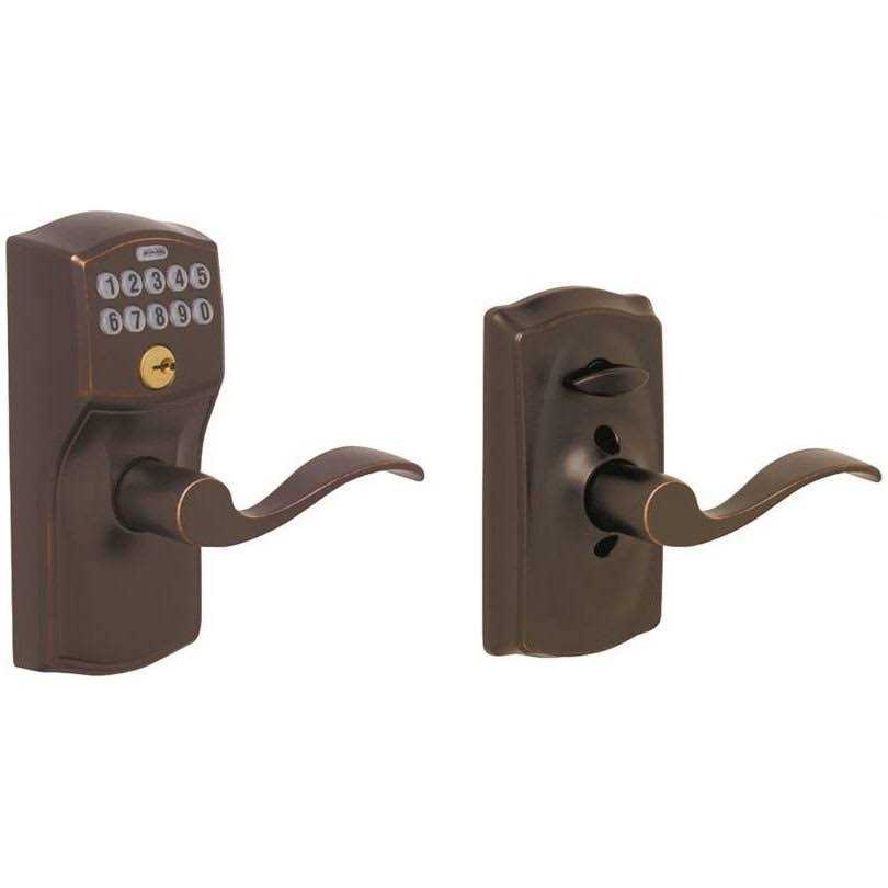 Schlage Accent Entry Lever Keypad Lock - Cheap Fitting