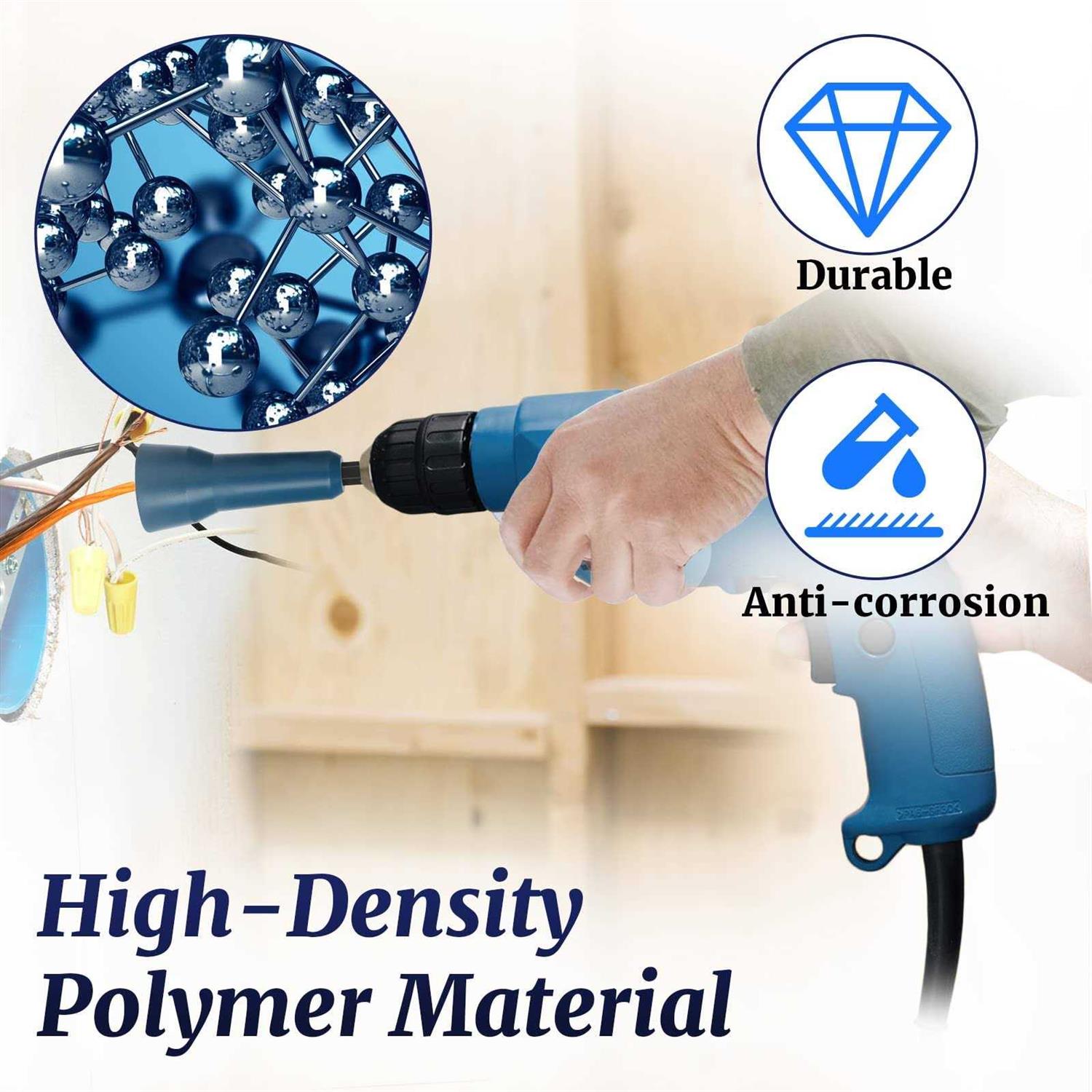 MOTOBEE Wire Nut Twister, Wire Twister Tool, Wire Twisting Tool & Spin Twisting Wire Connector Socket, Wire Twister Tool for Drill and Wire Connector Driver - Cheap Fitting