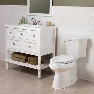 Bemis Round Toilet Seat - Cheap Fitting