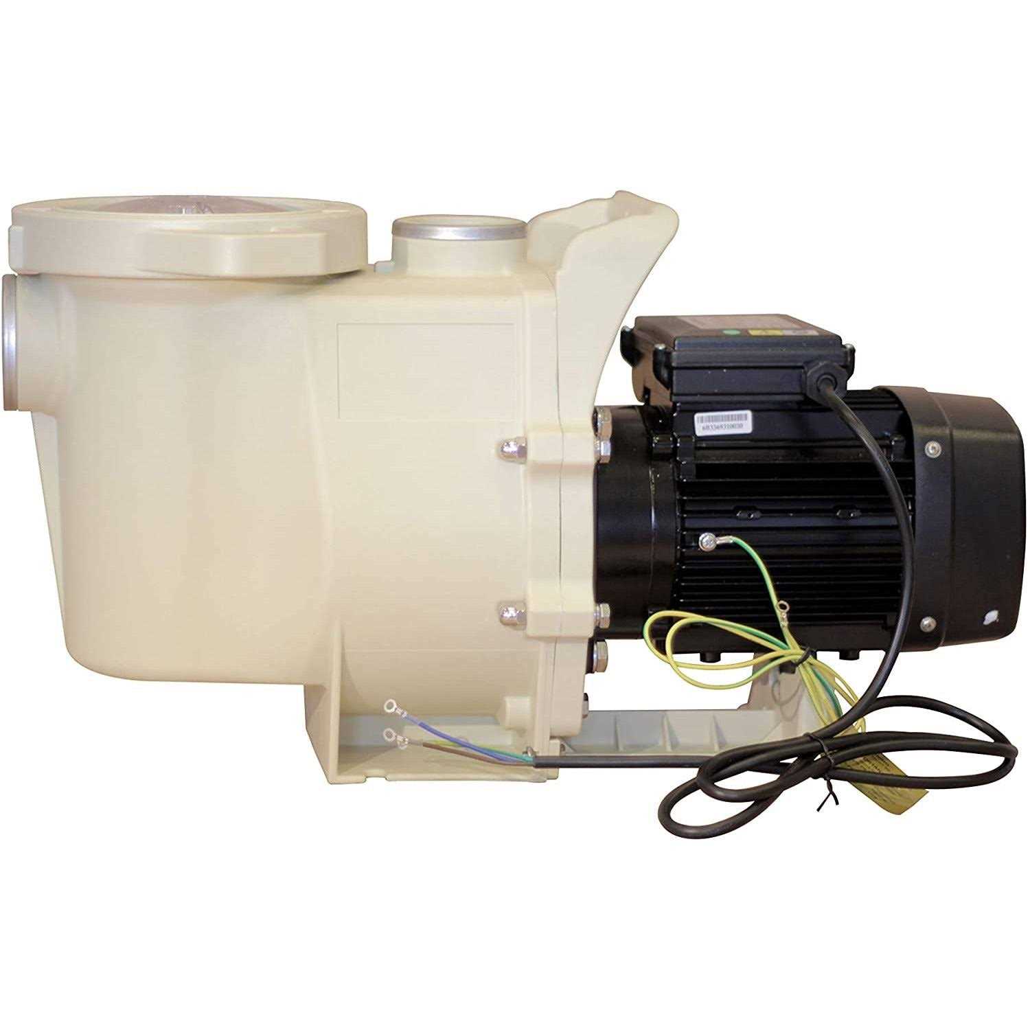 FibroPool 1.5 HP Swimming Pool Pump - Cheap Fitting