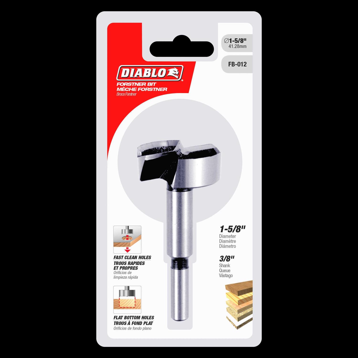 Diablo Forstner Drill Bit 3/4 - Cheap Fitting