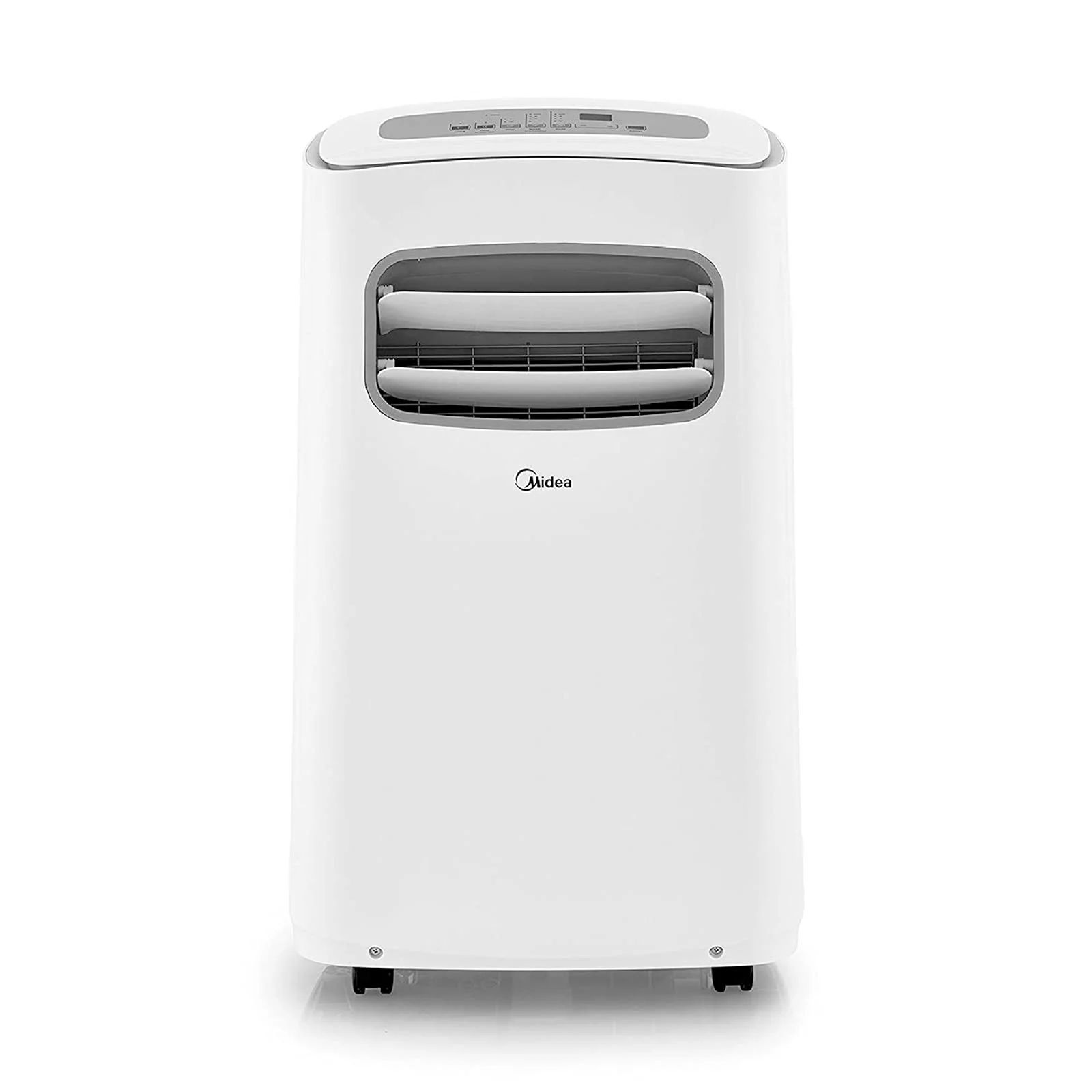 Midea 8,000 BTU Portable Air Conditioner ASHRAE (5,300 BTU SACC), Cools up to 150 Sq. Ft., Works as Dehumidifier & Fan, Remote Control & Window Kit Included - Cheap Fitting