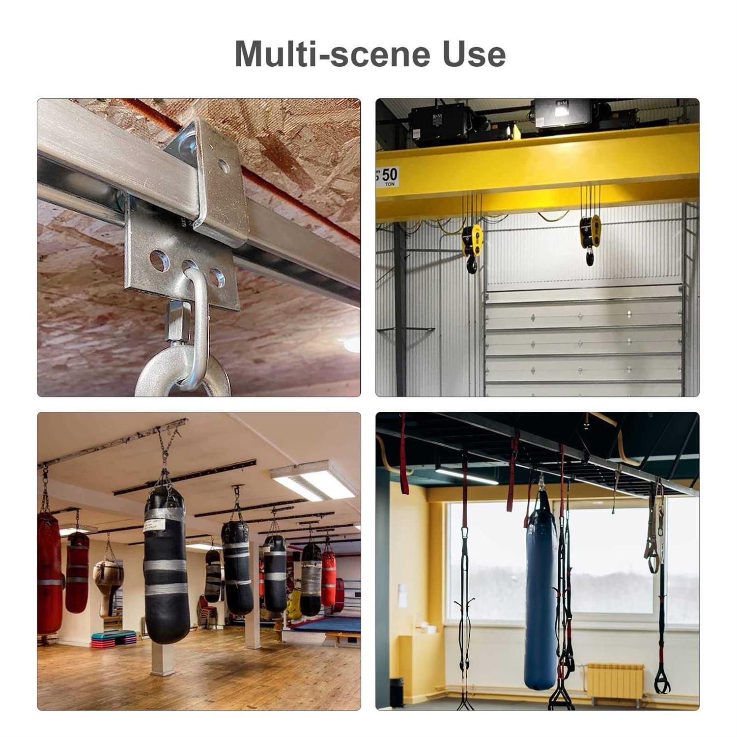 Feotvo Heavy Trolley Assembly,4 Wheel Stable Strut Roller Trolley for 1-5/8 Wide and All 1-5/8 or Taller Strut Channel - Cheap Fitting