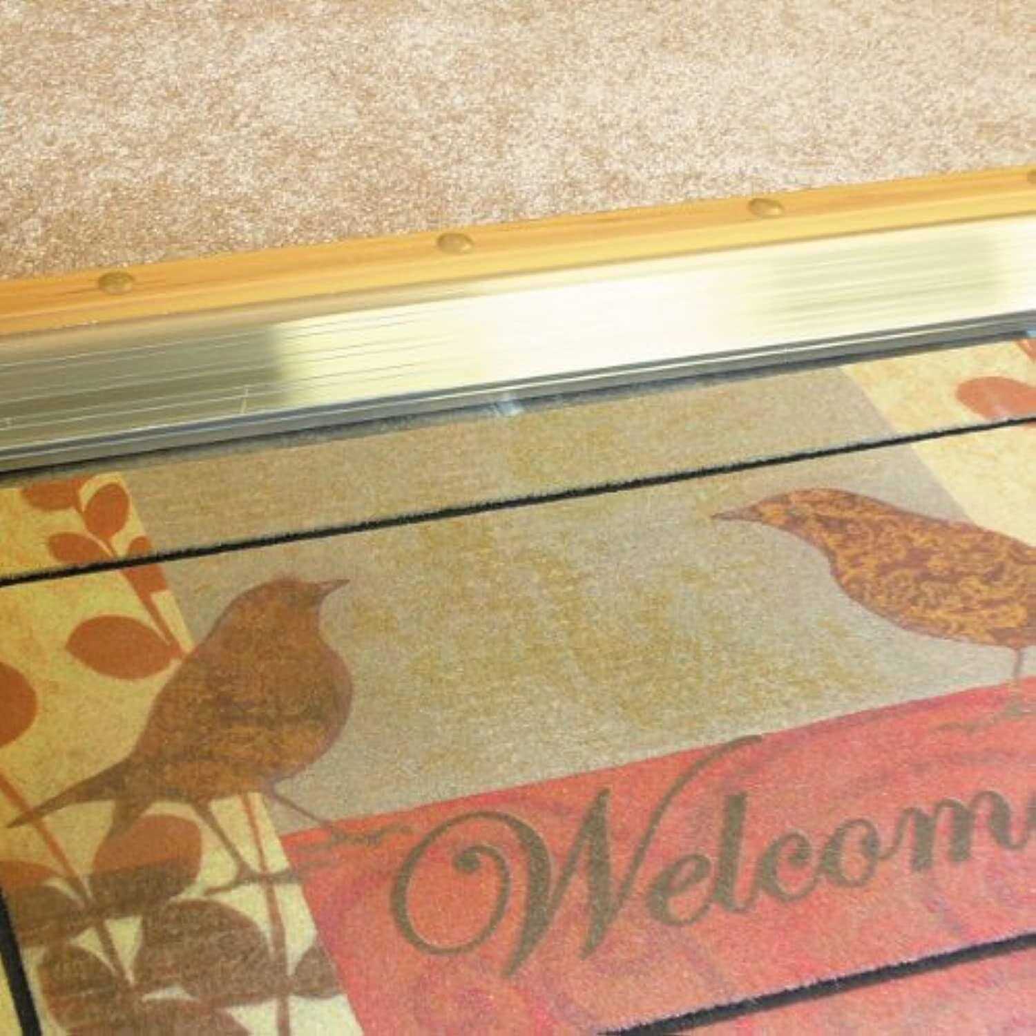 M-D Break Threshold 36 in L 4-9/16 in W Aluminum 43822 - Cheap Fitting