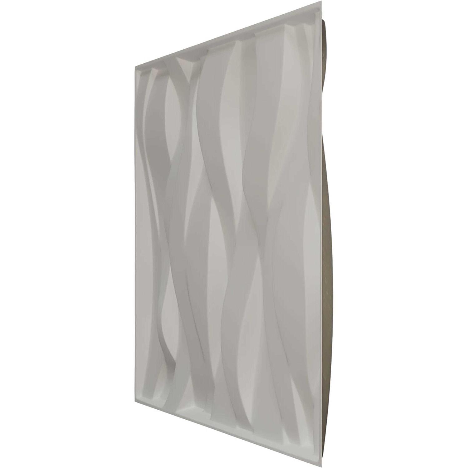 Ekena Millwork WP20X20RVDST 19 5/8W x 19 5/8H Riverbank EnduraWall Decorative 3D Wall Panel - Cheap Fitting