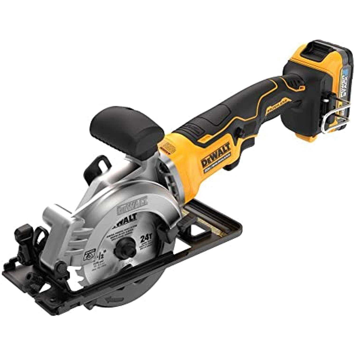 DeWalt DCS571E1 Atomic 20V MAX Brushless 4-1/2 in. Circular Saw Kit - Cheap Fitting