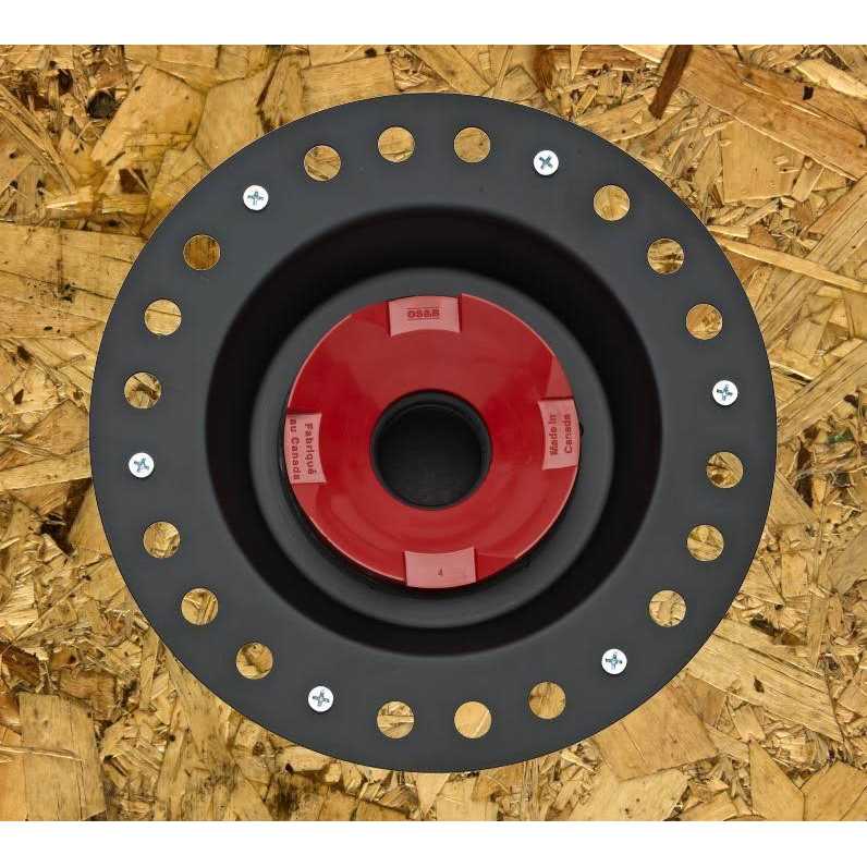 ISLAND TUB DRAIN PVC Drain Testable Rough-in for Freestanding Tubs, Black and Red - Cheap Fitting