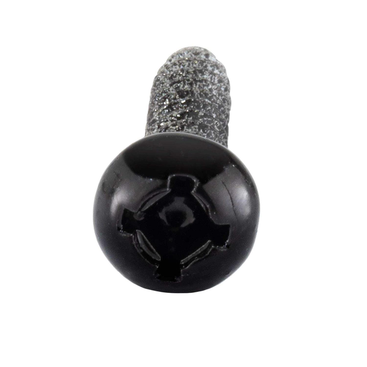 Recpro 8×1 Pan Head Metal RV Screws Polar Black - Cheap Fitting