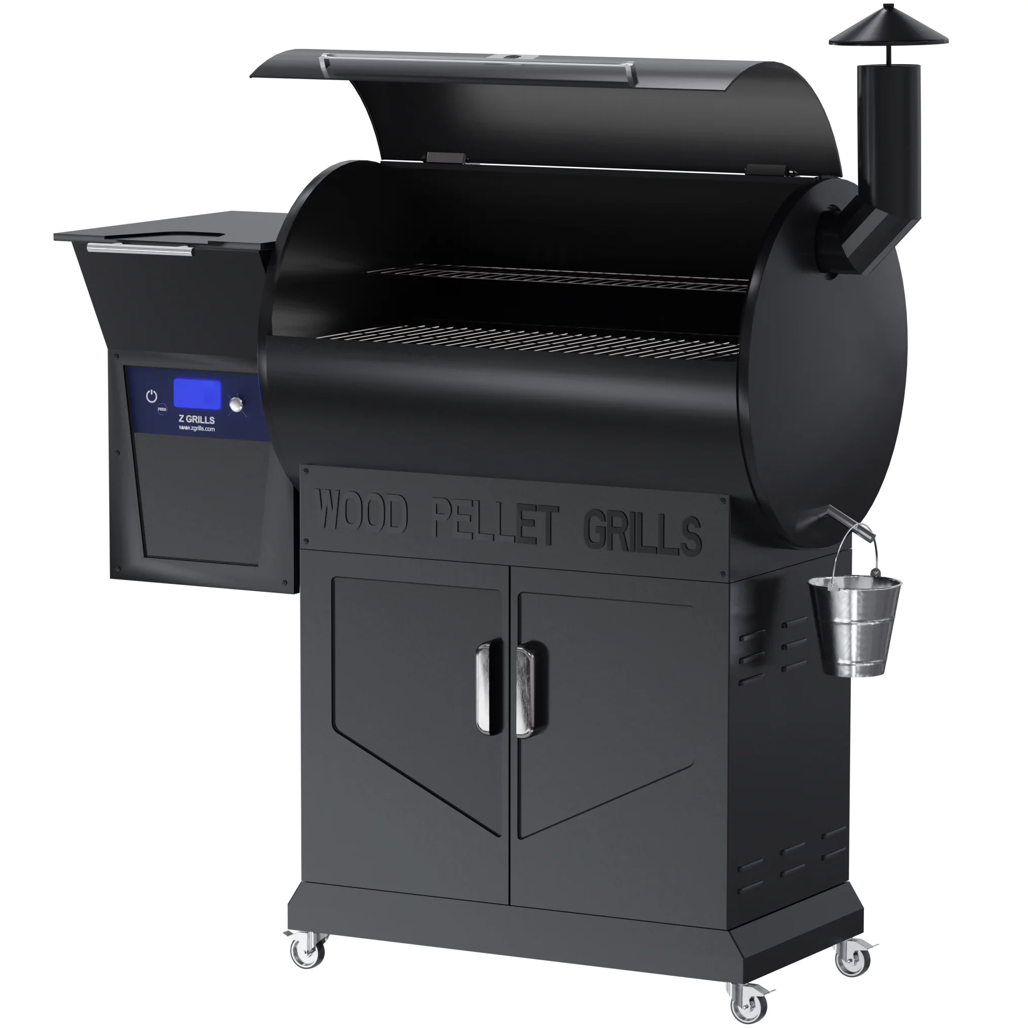 Z Grills ZPG-700D7 697 sq. in. Pellet Grill & Smoker Black - Cheap Fitting