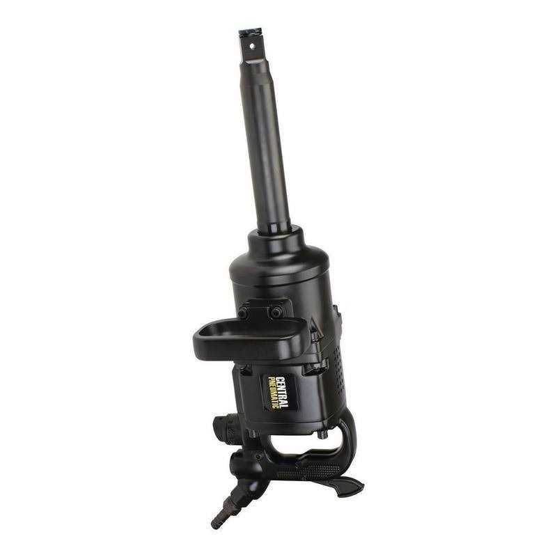 Central Pneumatic 1 in. Industrial Pinless Air Impact Wrench - Cheap Fitting