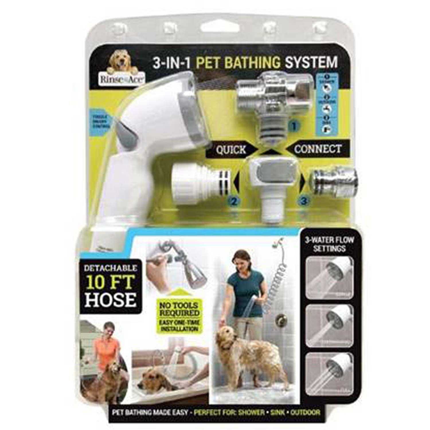 Rinse Ace 3-in-1 Pet Bathing System - Cheap Fitting