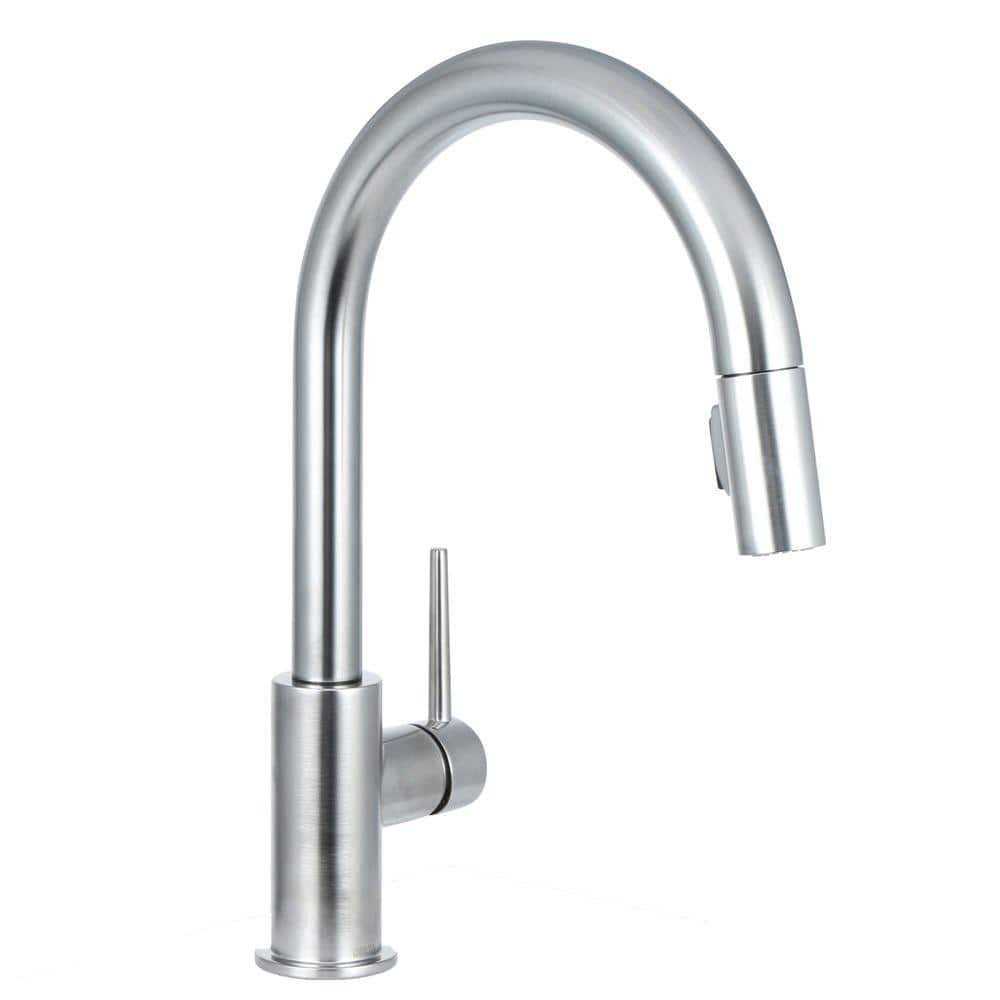 Delta Trinsic Single Handle Pull-Down Kitchen Faucet 9159 - Cheap Fitting