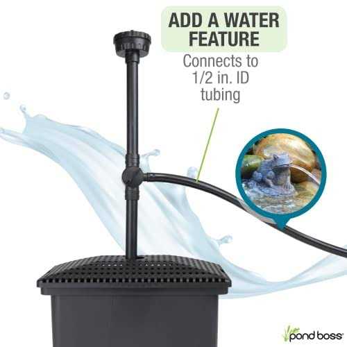 POND BOSS Filter Kit with Pump - Cheap Fitting
