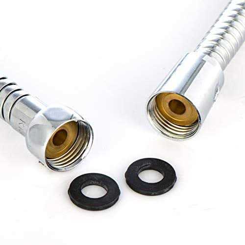 Klabb stainless steel Shower Hose 96 Inches Chrome Handheld Shower Head Hose With Brass insert and nut - Cheap Fitting