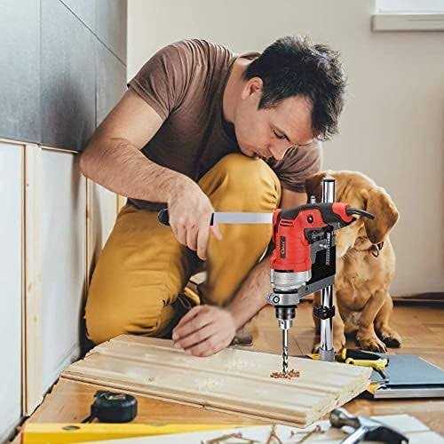 GOTOTOP Drill Press,Adjustable Desktop Drill Stand,Rotary Tool Holder,Universal Bench Clamp Workbench Repair Tool,Multifunctional Rotary Tool Drilling - Cheap Fitting