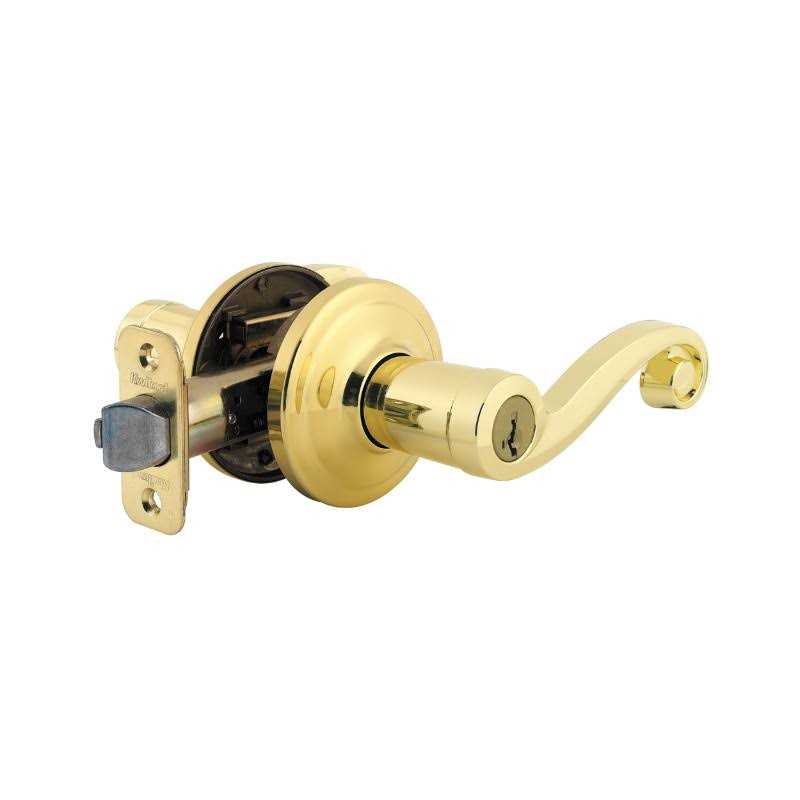 Kwikset Lido Entry Lever - Cheap Fitting