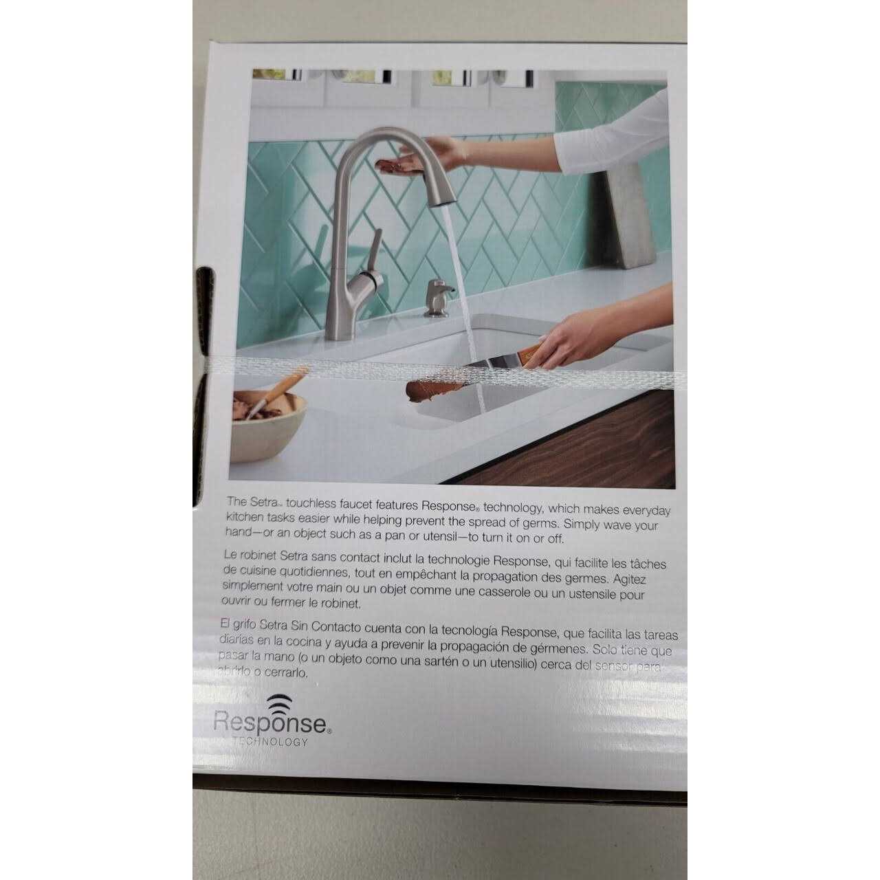 Kohler Setra Single-Handle Touchless Pull-Down Sprayer Kitchen Faucet - Cheap Fitting