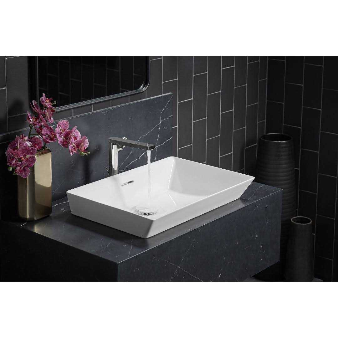 KOHLER Brazn 23 rectangular Vessel bathroom Sink - Cheap Fitting