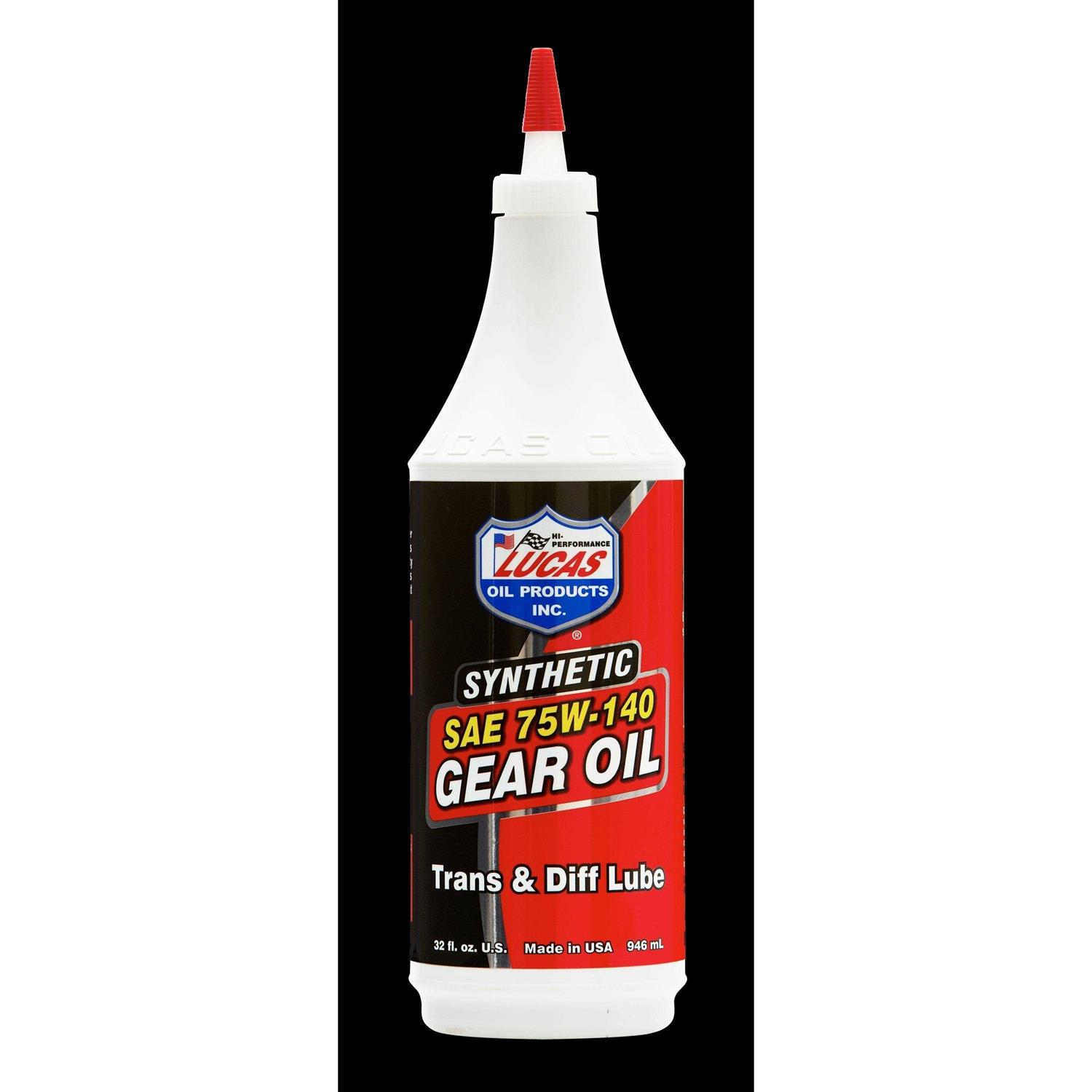 Lucas 75W-140 Synthetic Gear Oil 10121 - Cheap Fitting