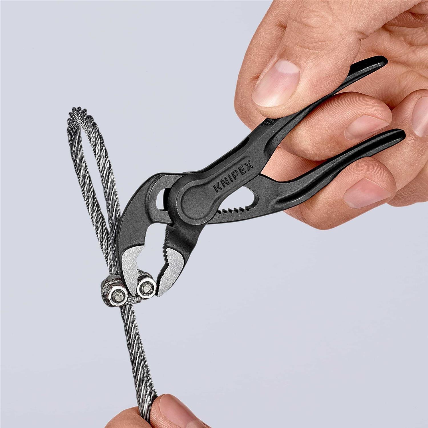 KNIPEX Cobra XS Water Pump Pliers grey atramentized - Cheap Fitting