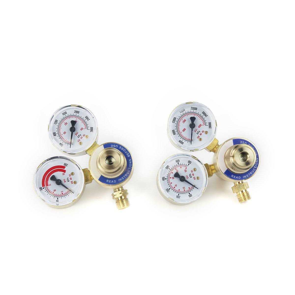 Stark Portable Victor Type Welding & Cutting Torch Kit Oxygen Acetylene Tote Carrier - Cheap Fitting