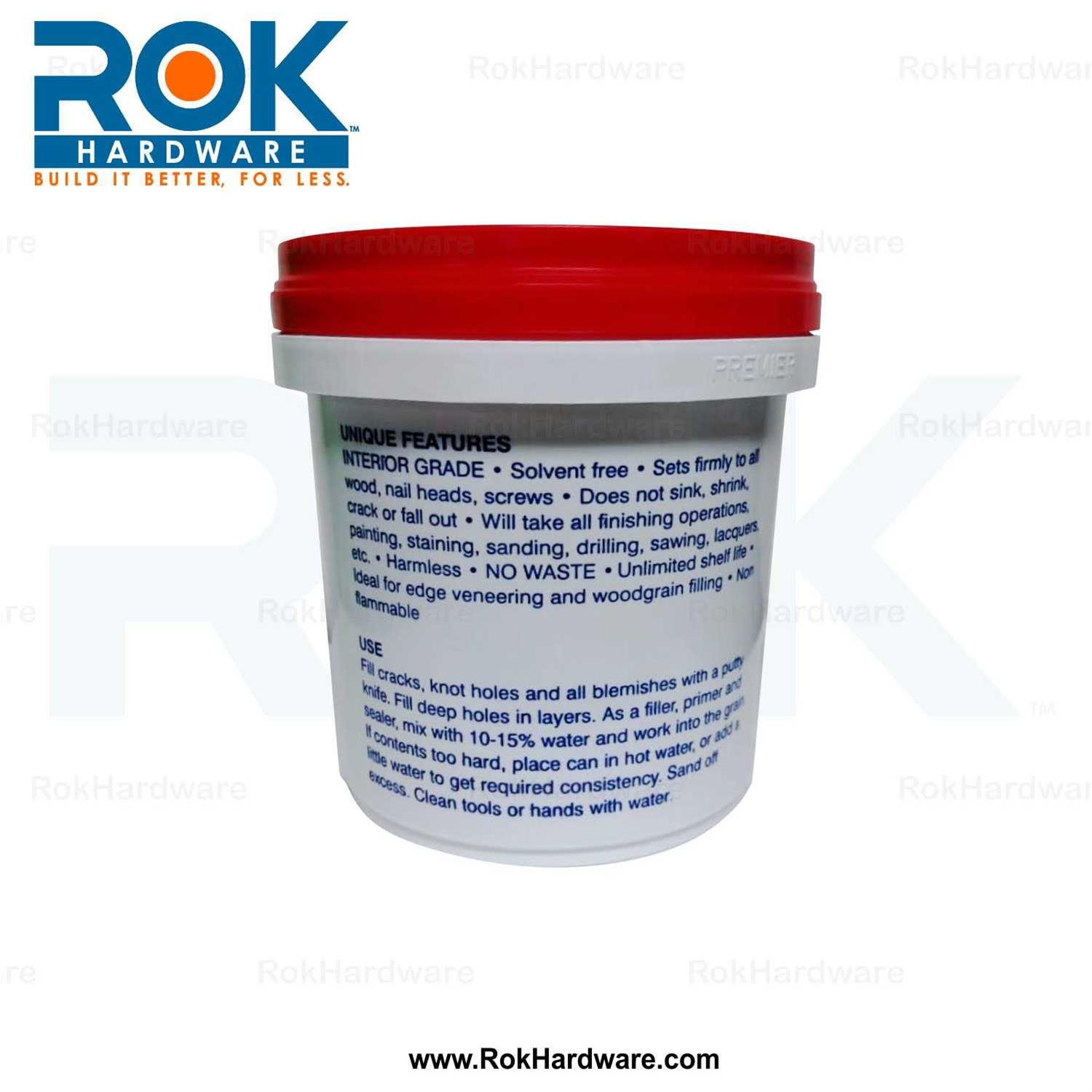 Timbermate Wood Filler 8oz Jar - Cheap Fitting