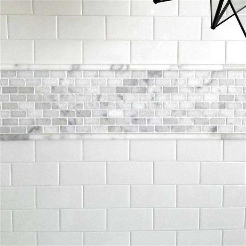 3 x 6 Marble Mosaic Wall & Floor Tile Marble Online - Cheap Fitting
